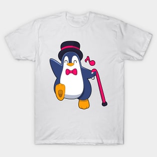 Penguin as Groom with Tie T-Shirt